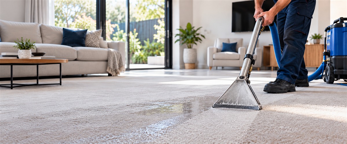 Professional water damage carpet restoration