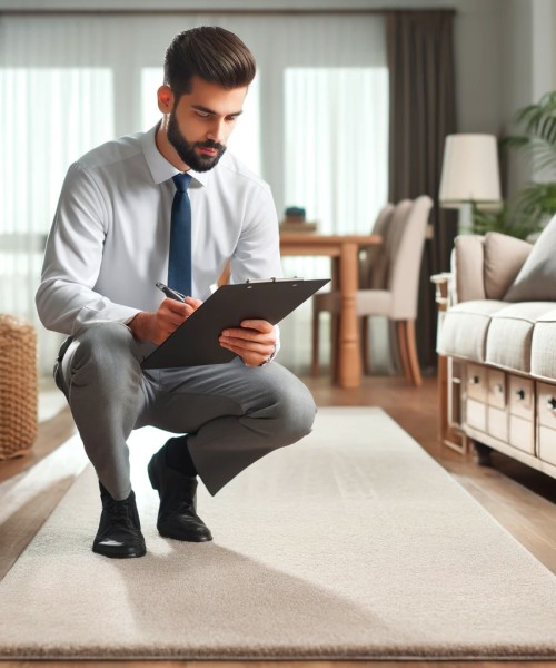 On-site carpet assessment